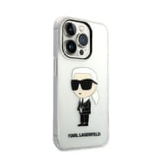 Karl Lagerfeld Karl Lagerfeld IML NFT Ikonik - Ohišje za iPhone 14 Pro Max (prozorno)