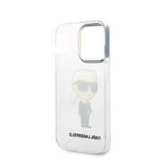 Karl Lagerfeld Karl Lagerfeld IML NFT Ikonik - Ohišje za iPhone 14 Pro Max (prozorno)