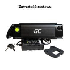 Green Cell Green Cell - GC Silverfish baterija za e-kolesa s polnilnikom 36V 10,4Ah 374Wh Li-Ion XLR 3 PIN