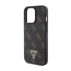 Guess Guess 4G Triangle Metal Logo - Ohišje za iPhone 15 Pro (črno)