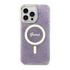 Guess Guess 4G MagSafe - Ohišje za iPhone 14 Pro Max (vijolično)