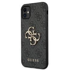 Guess Guess 4G Big Metal Logo - Ohišje za iPhone 11 (sivo)