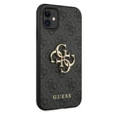 Guess Guess 4G Big Metal Logo - Ohišje za iPhone 11 (sivo)