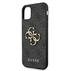 Guess Guess 4G Big Metal Logo - Ohišje za iPhone 11 (sivo)