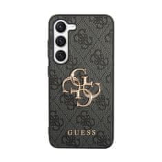 Guess Guess 4G Big Metal Logo - Ohišje za Samsung Galaxy S23 FE (sivo)