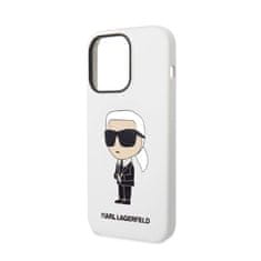 Karl Lagerfeld Karl Lagerfeld Silikonski etui NFT Ikonik - iPhone 14 Pro (bel)