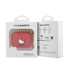 HELLO KITTY Hello Kitty silikonska 3D glava mačke - etui za AirPods Pro (fuksija)