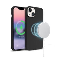 NEW Crong Color Cover Magnetic - ohišje MagSafe za iPhone 14 Plus (črno)