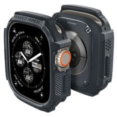 Spigen Spigen Rugged Armor - Ohišje za Apple Watch Ultra 1/2 49 mm (temno sivo)