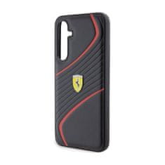 Ferrari Kovinski logotip Ferrari Twist - Ohišje za Samsung Galaxy S23 FE (črno)