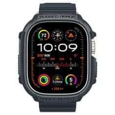 Spigen Spigen Rugged Armor - Ohišje za Apple Watch Ultra 1/2 49 mm (temno sivo)