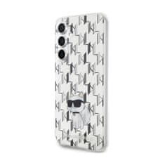 Karl Lagerfeld Karl Lagerfeld Monogram Choupette - Ohišje za Samsung Galaxy S23 FE (prozorno)