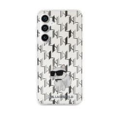 Karl Lagerfeld Karl Lagerfeld Monogram Choupette - Ohišje za Samsung Galaxy S23 FE (prozorno)