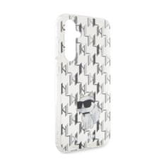 Karl Lagerfeld Karl Lagerfeld Monogram Choupette - Ohišje za Samsung Galaxy S23 FE (prozorno)