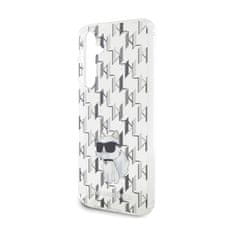 Karl Lagerfeld Karl Lagerfeld Monogram Choupette - Ohišje za Samsung Galaxy S23 FE (prozorno)