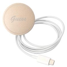 Guess Guess Bundle Pack MagSafe 4G - MagSafe ohišje za iPhone 14 Plus + komplet polnilnika (črno/zlato)