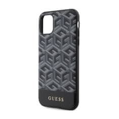 Guess Guess GCube Stripes MagSafe - ohišje za iPhone 11 (črno)