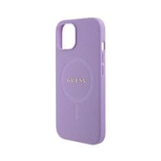 Guess Guess Saffiano MagSafe - etui za iPhone 15 (vijolična)