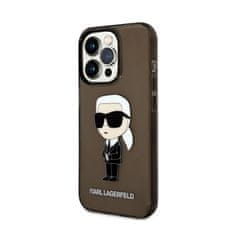 Karl Lagerfeld Karl Lagerfeld IML NFT Ikonik - Ohišje za iPhone 14 Pro Max (črno)