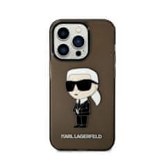 Karl Lagerfeld Karl Lagerfeld IML NFT Ikonik - Ohišje za iPhone 14 Pro Max (črno)