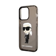 Karl Lagerfeld Karl Lagerfeld IML NFT Ikonik - Ohišje za iPhone 14 Pro Max (črno)