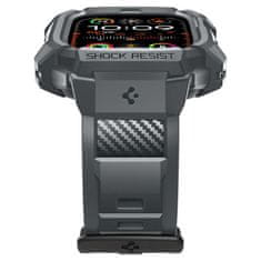 Spigen Spigen Rugged Armor Pro - Trak z ohišjem za Apple Watch Ultra 49 mm (temno siva)