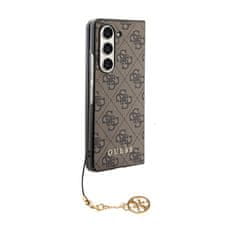 Guess Guess 4G Charms Collection - etui za Samsung Galaxy Z Fold 5 (rjav)