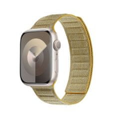 Crong Crong Melange - Magnetni trak za Apple Watch 38/40/41 mm (rumeni melanž)