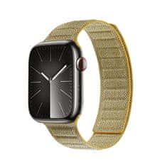 Crong Crong Melange - Magnetni trak za Apple Watch 38/40/41 mm (rumeni melanž)