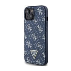 Guess Guess 4G Triangle Metal Logo - Ohišje za iPhone 15 Plus (modro)