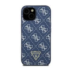 Guess Guess 4G Triangle Metal Logo - Ohišje za iPhone 15 Plus (modro)