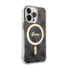 Guess Ohišje Guess 4G MagSafe - iPhone 13 Pro (črno)