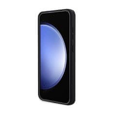 NEW AMG Silikonsko ohišje MagSafe z ogljikovim vzorcem - Samsung Galaxy S24 (črno)