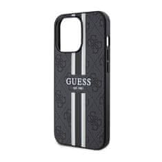 Guess Guess 4G Printed Stripes MagSafe - ohišje za iPhone 13 Pro (črno)