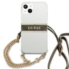 Guess Guess 4G Gold Stripe Crossbody - Ohišje za iPhone 13 mini