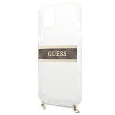 Guess Guess 4G Gold Stripe Crossbody - Ohišje za iPhone 13 mini