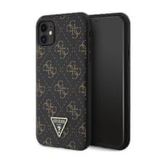 Guess Guess 4G Triangle Metal Logo - Ohišje za iPhone 11 (črno)