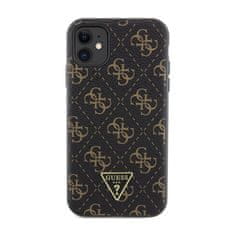 Guess Guess 4G Triangle Metal Logo - Ohišje za iPhone 11 (črno)