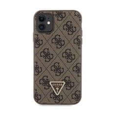 Guess Guess Crossbody 4G Metal Logo - etui za iPhone 11 (rjav)