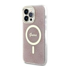 Guess Guess 4G MagSafe - Ohišje za iPhone 14 Pro Max (roza)