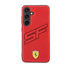 Ferrari Ferrari Big SF perforirano - Ohišje za Samsung Galaxy S24 (rdeče)