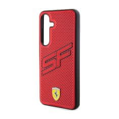 Ferrari Ferrari Big SF perforirano - Ohišje za Samsung Galaxy S24 (rdeče)