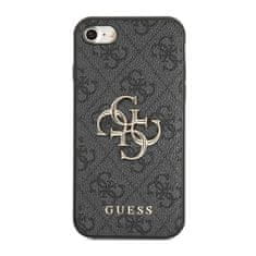 Guess Guess 4G Big Metal Logo - Ohišje za iPhone SE (2022/2020) / 8 / 7 (sivo)