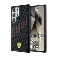 Ferrari Ferrari Big SF perforiran - Ohišje za Samsung Galaxy S24 Ultra (črno)