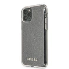 Guess Ohišje Guess z bleščicami - Ohišje za iPhone 11 Pro Max (srebrno)