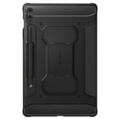 NEW Spigen Rugged Armor Pro - Ohišje za Samsung Galaxy Tab S9 FE+ 12,4" (črno)