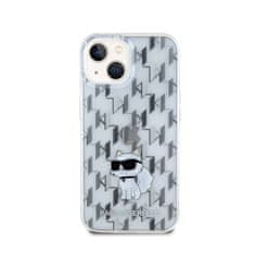 Karl Lagerfeld Karl Lagerfeld Monogram Choupette - Ohišje za iPhone 15 (prozorno)