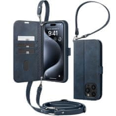 Spigen Spigen Wallet S Pro - Etui do iPhone 15 Pro Max (Navy)