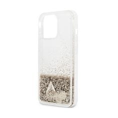 Guess Guess Liquid Glitter Charms - Ohišje za iPhone 14 Pro Max (zlato)