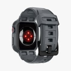 Spigen Spigen Rugged Armor Pro - Trak z ohišjem za Apple Watch 4/5/6/7/8/9/SE 44/45 mm (temno siva)